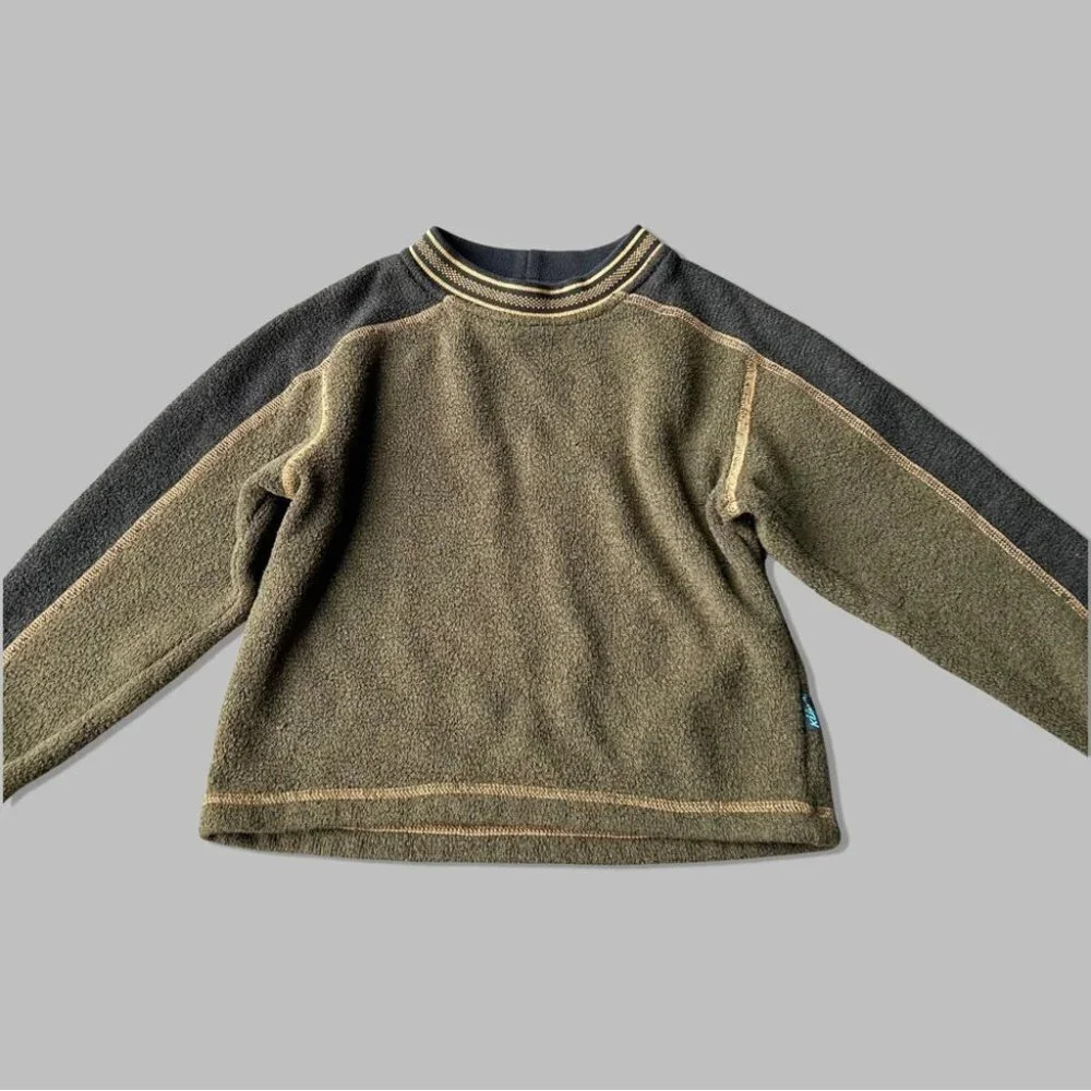 Kuhl Kids’ Alfpaca Fleece Pullover Sweater Made in Canada